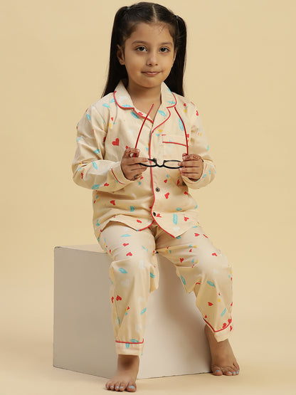 Full sleevee Night Suit for Girls