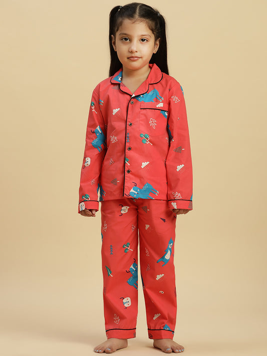 Full sleevee Night Suit for Girls