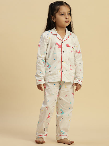 Full sleevee Night Suit for Girls