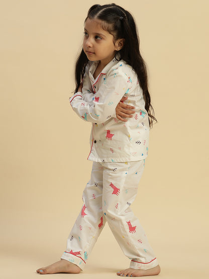 Full sleevee Night Suit for Girls