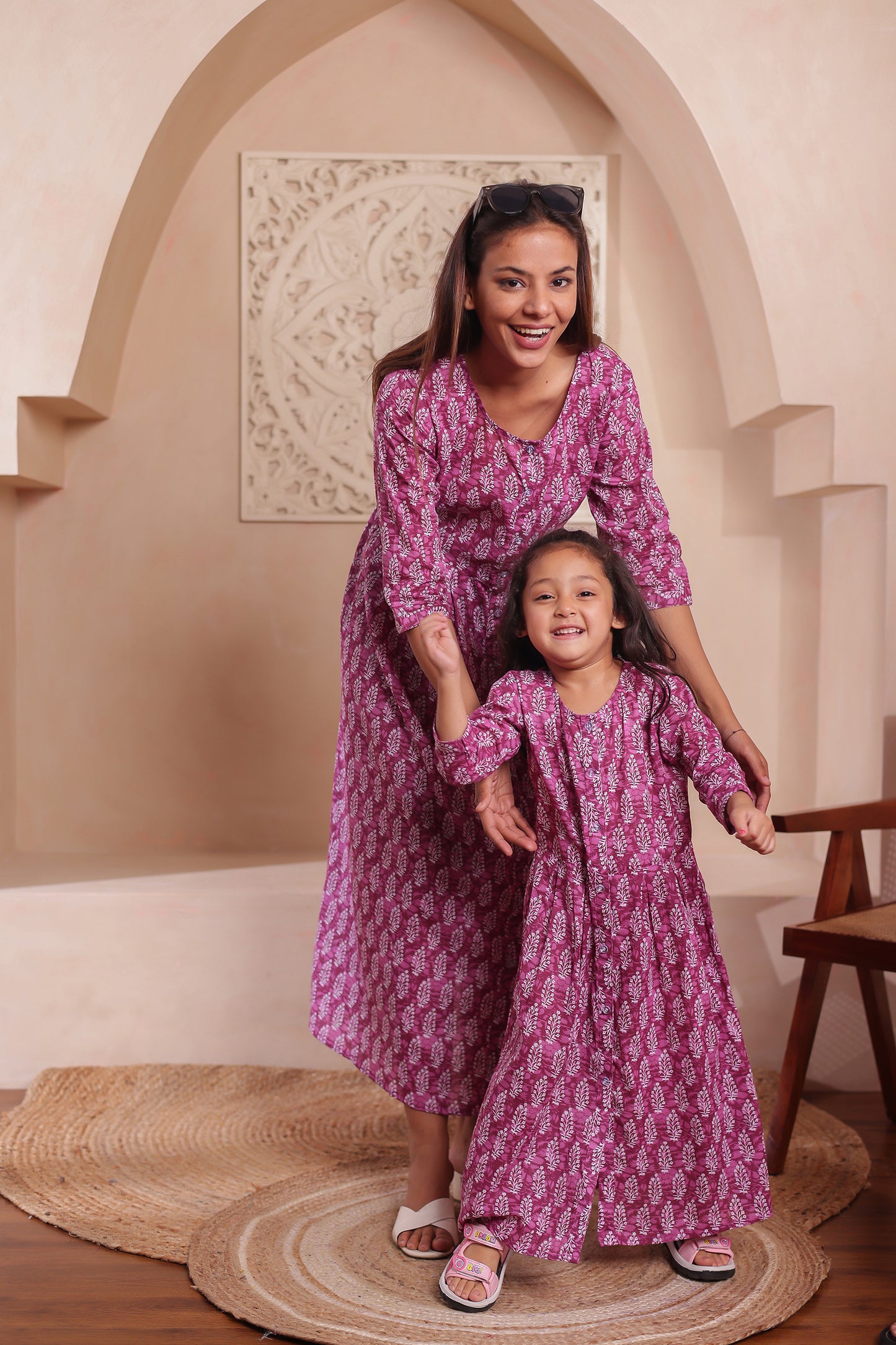 "Lilac Love |Mother Daughter outfit