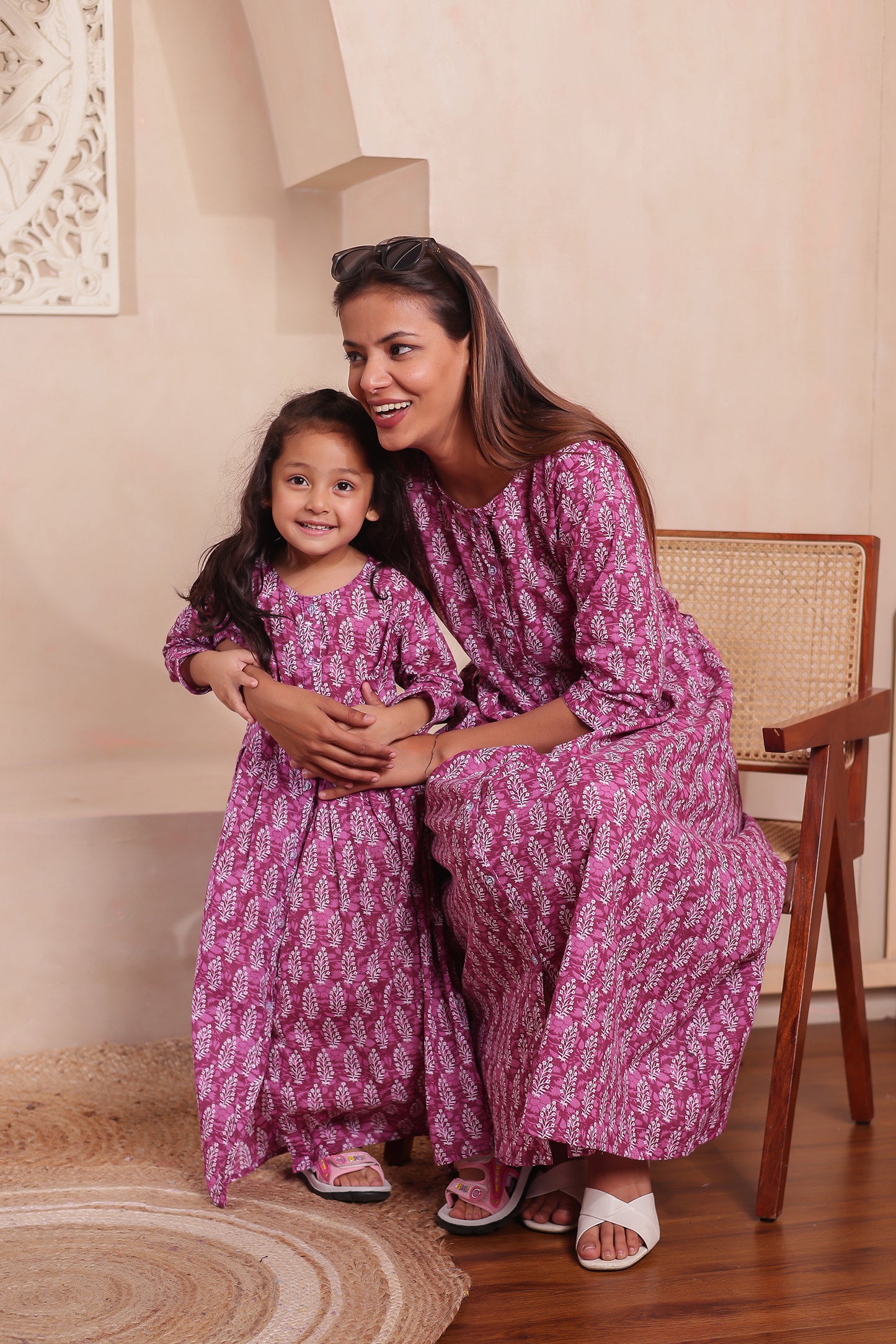 "Lilac Love |Mother Daughter outfit