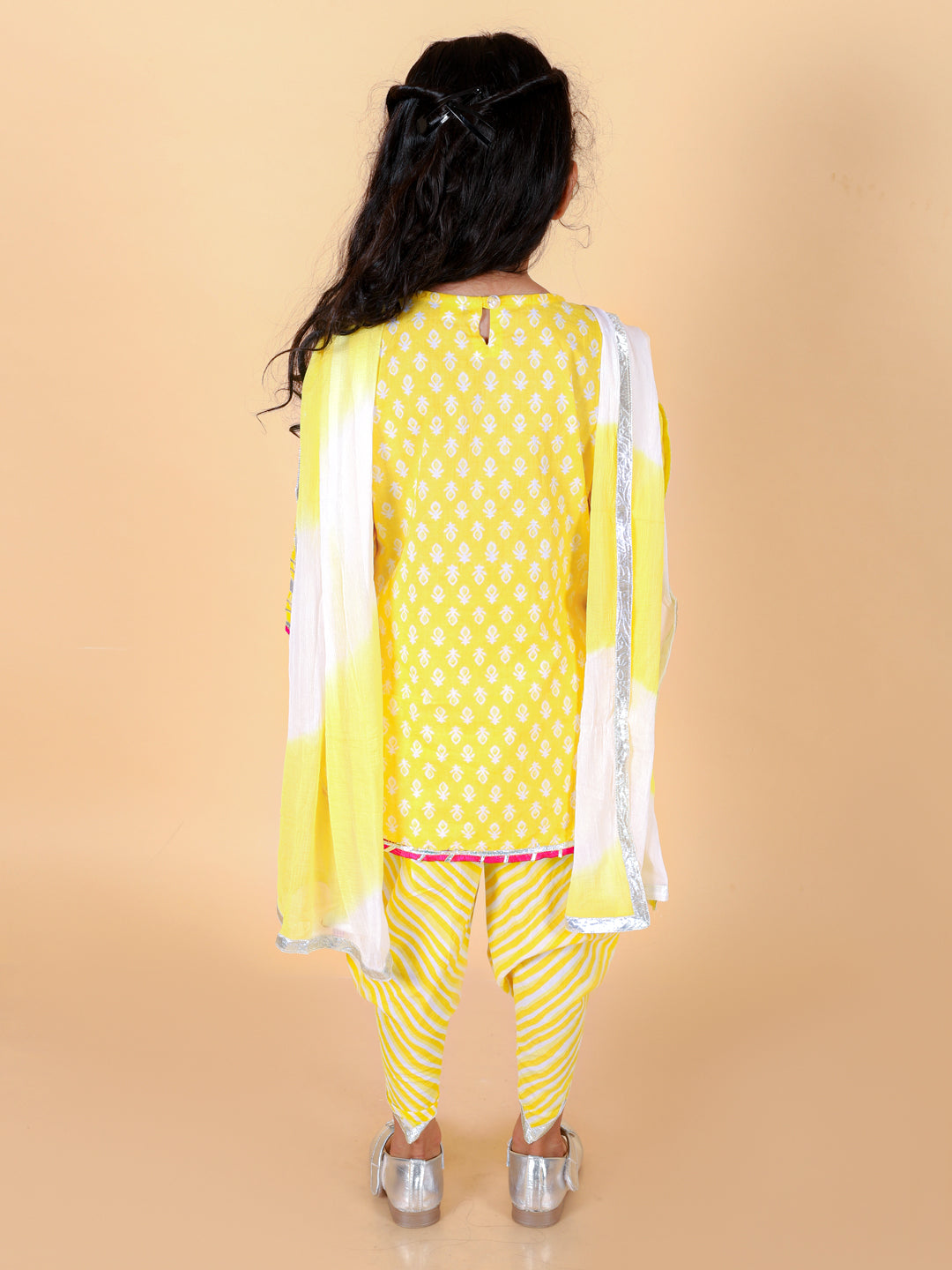 Dhoti Salwar kurta and Duptta set