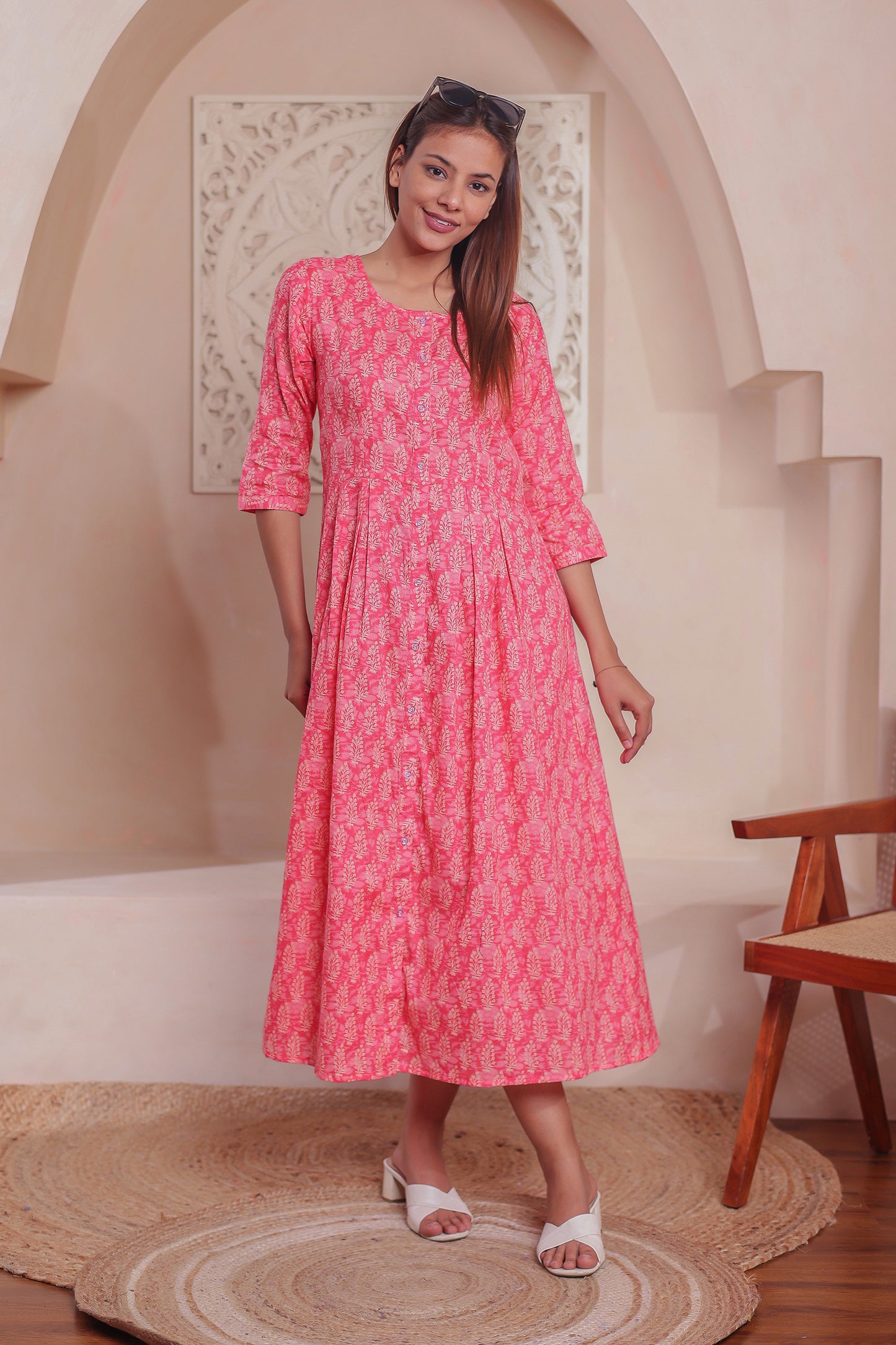 Gulabi Utsav |Mother Daughter outfit