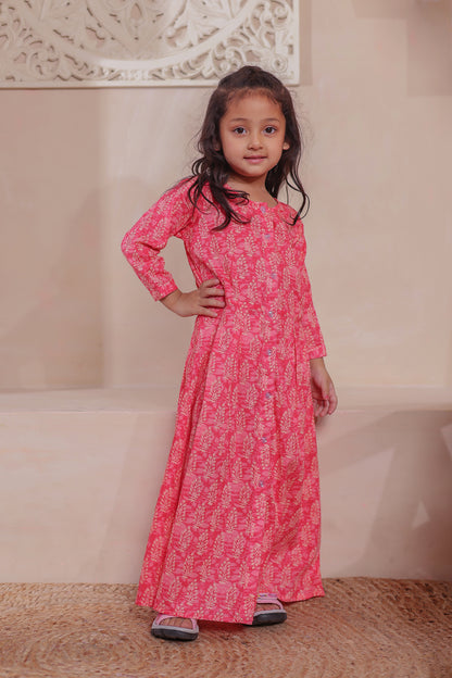 Gulabi Utsav |Mother Daughter outfit