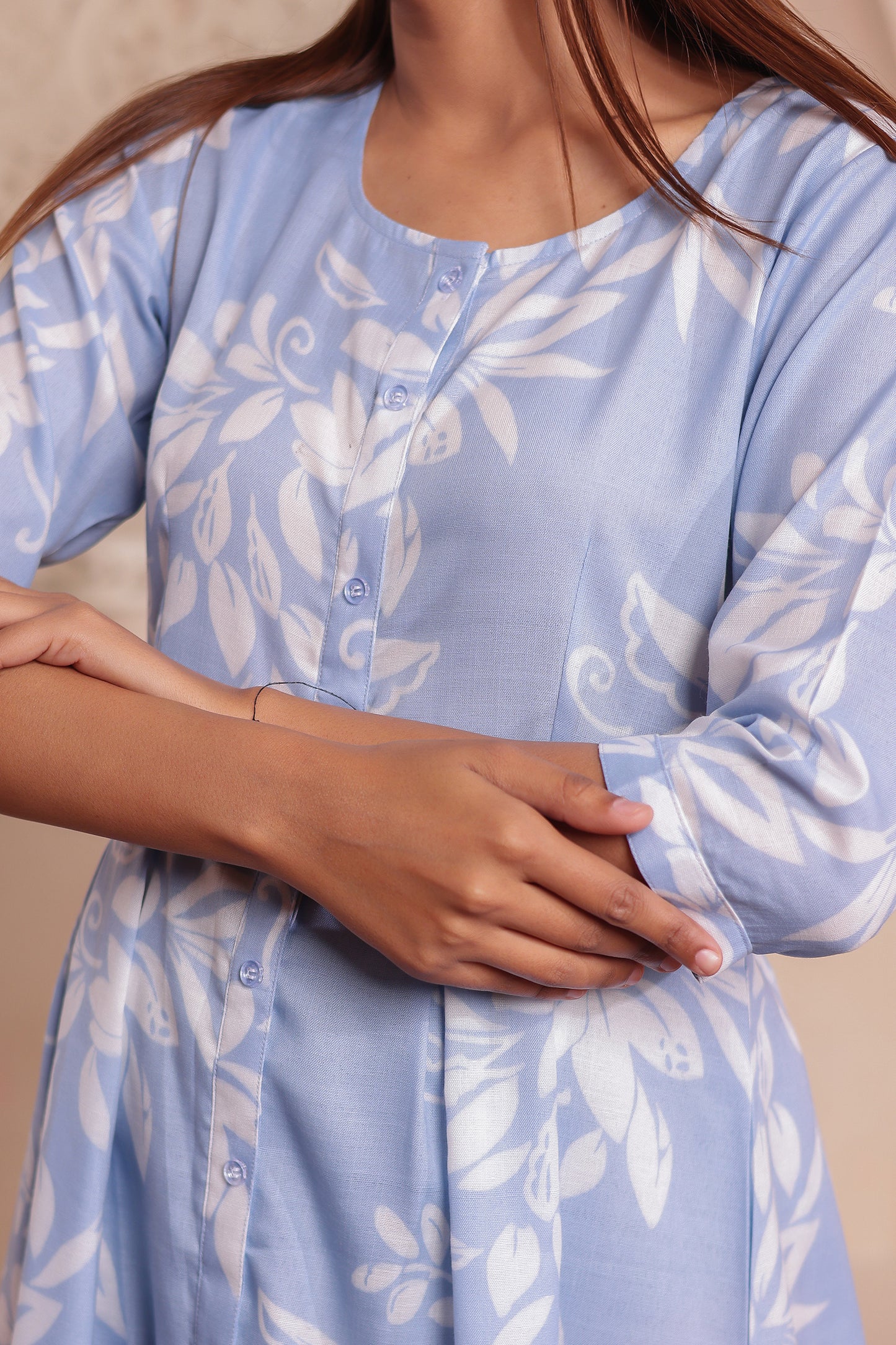 Vibrant Floral Edition" Women Dress