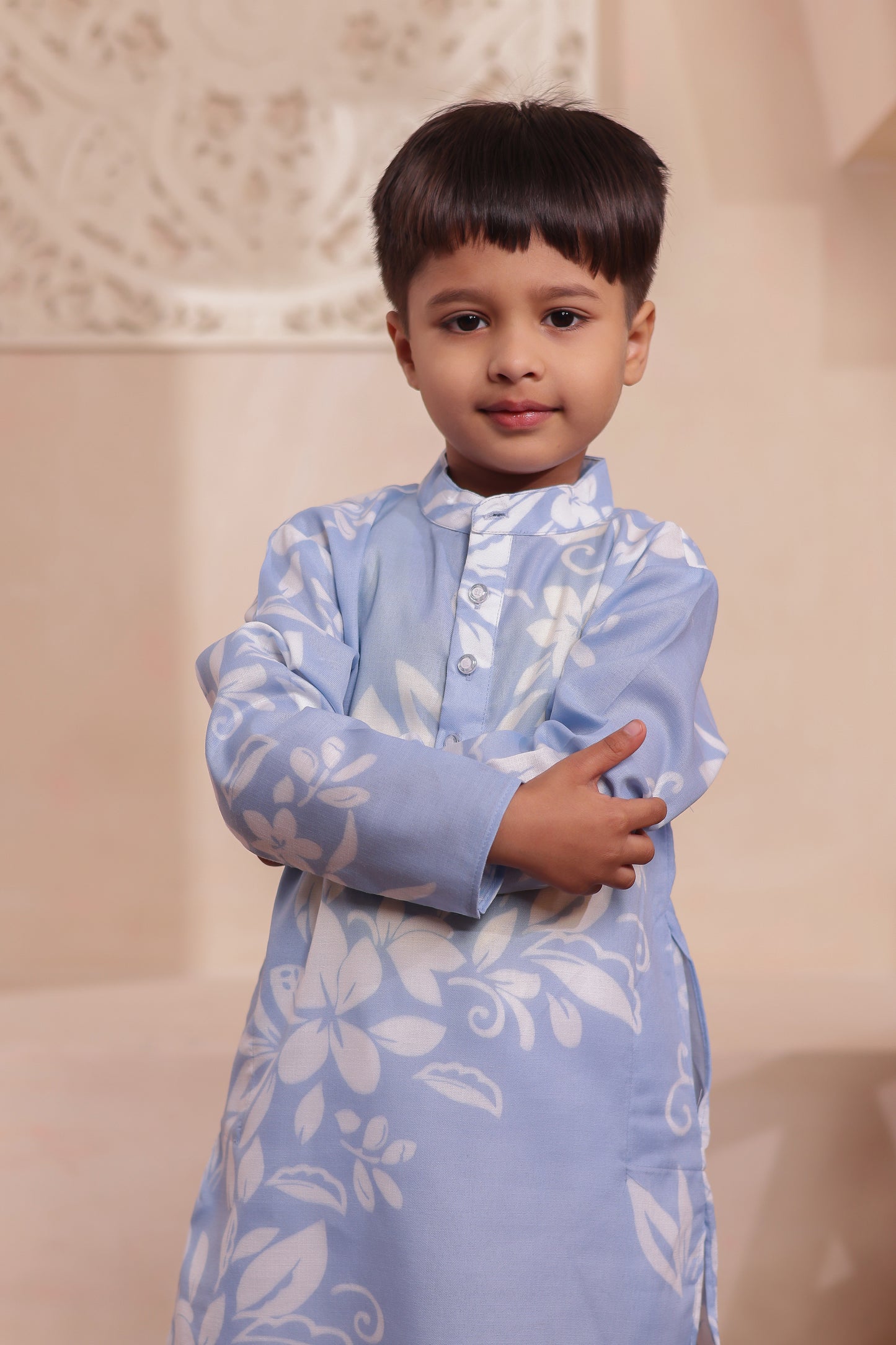 – Vibrant Floral Edition" | Boys kurta pajama Outfits
