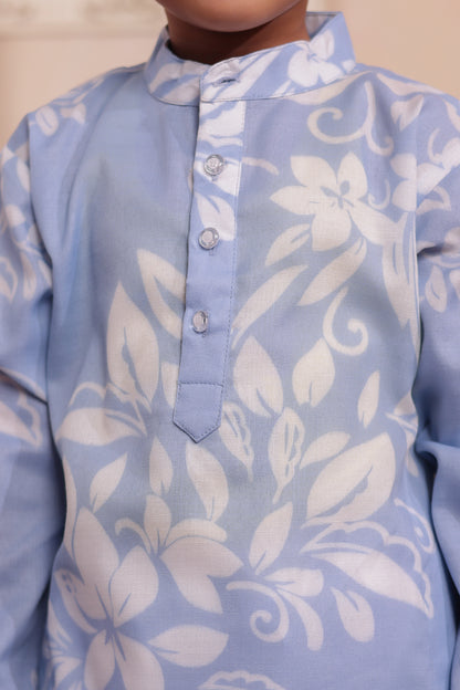 – Vibrant Floral Edition" | Boys kurta pajama Outfits