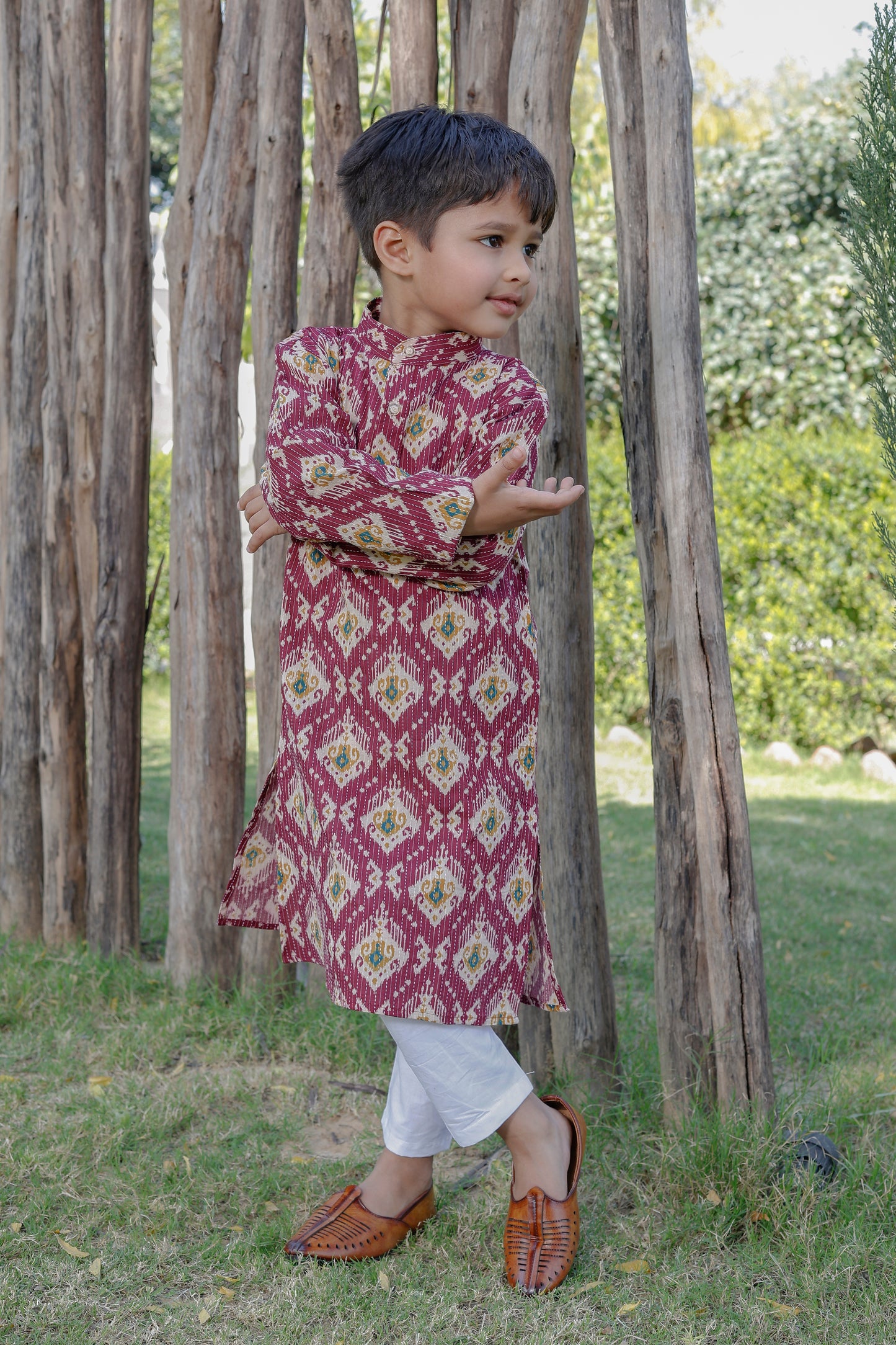 Primium Cotton Kurta Set For  Kids