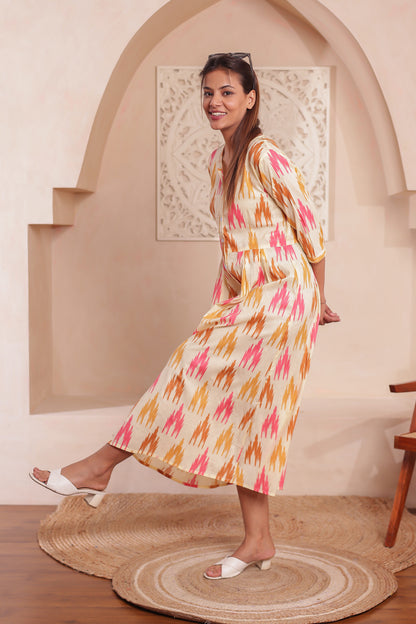 ikkat love Women Dress