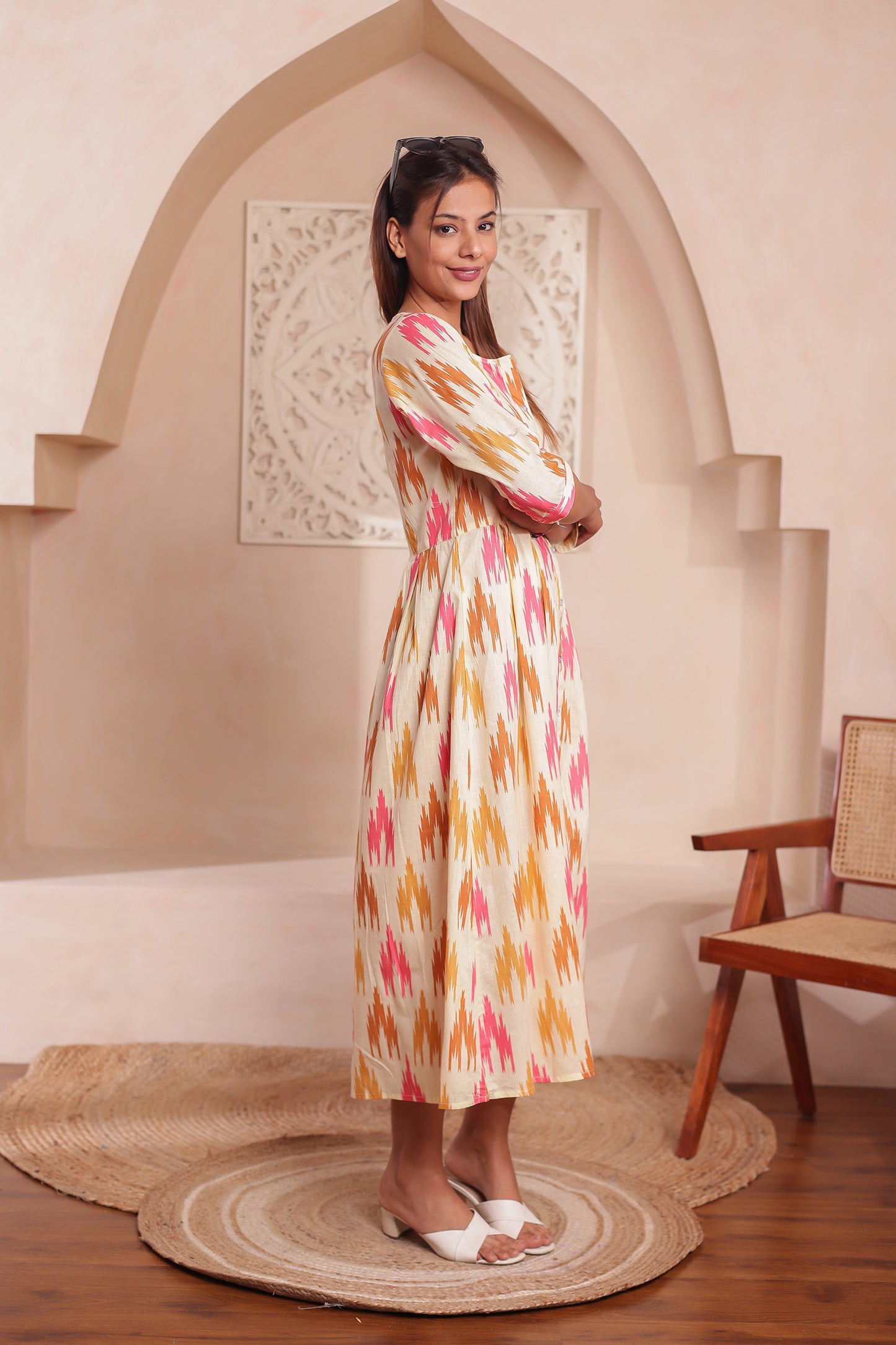 ikkat love Women Dress