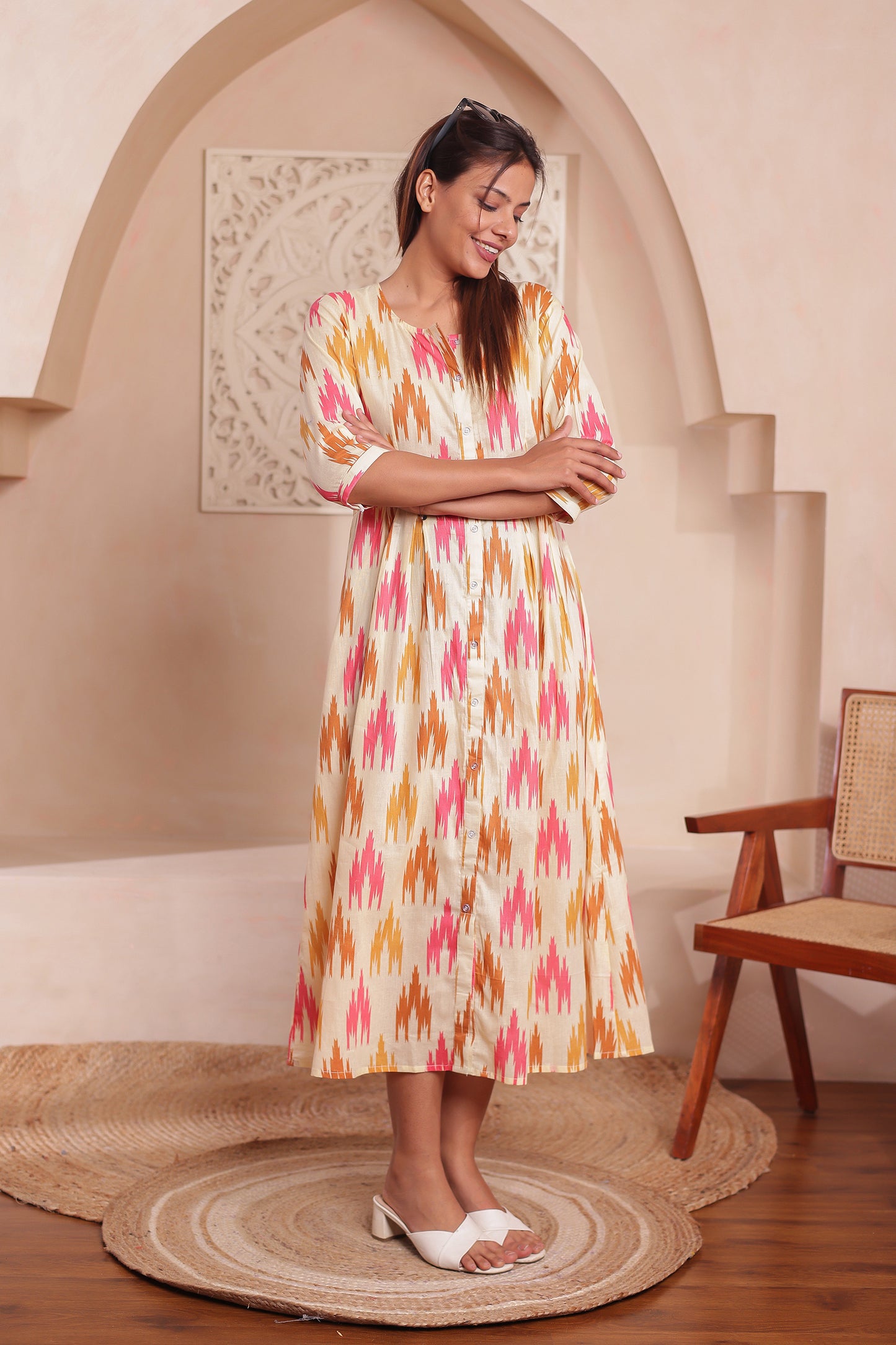 ikkat love Women Dress