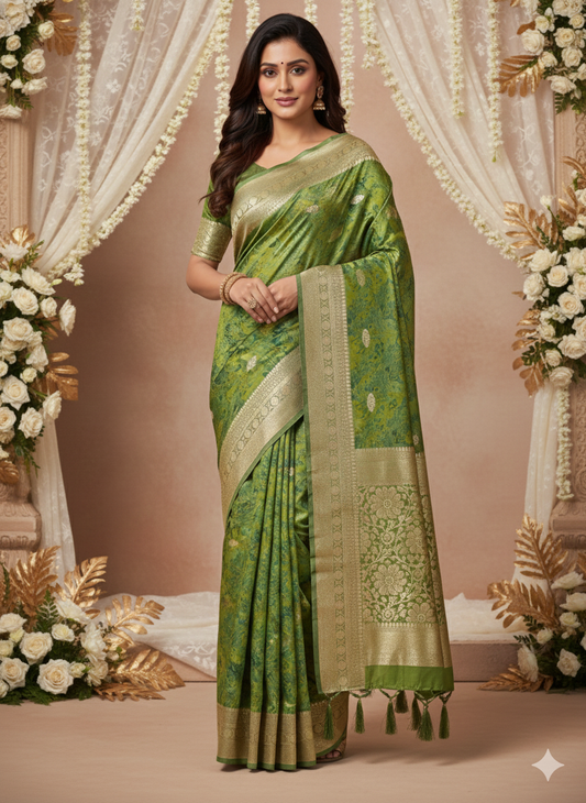 Premium Silk with Intricate Weaves