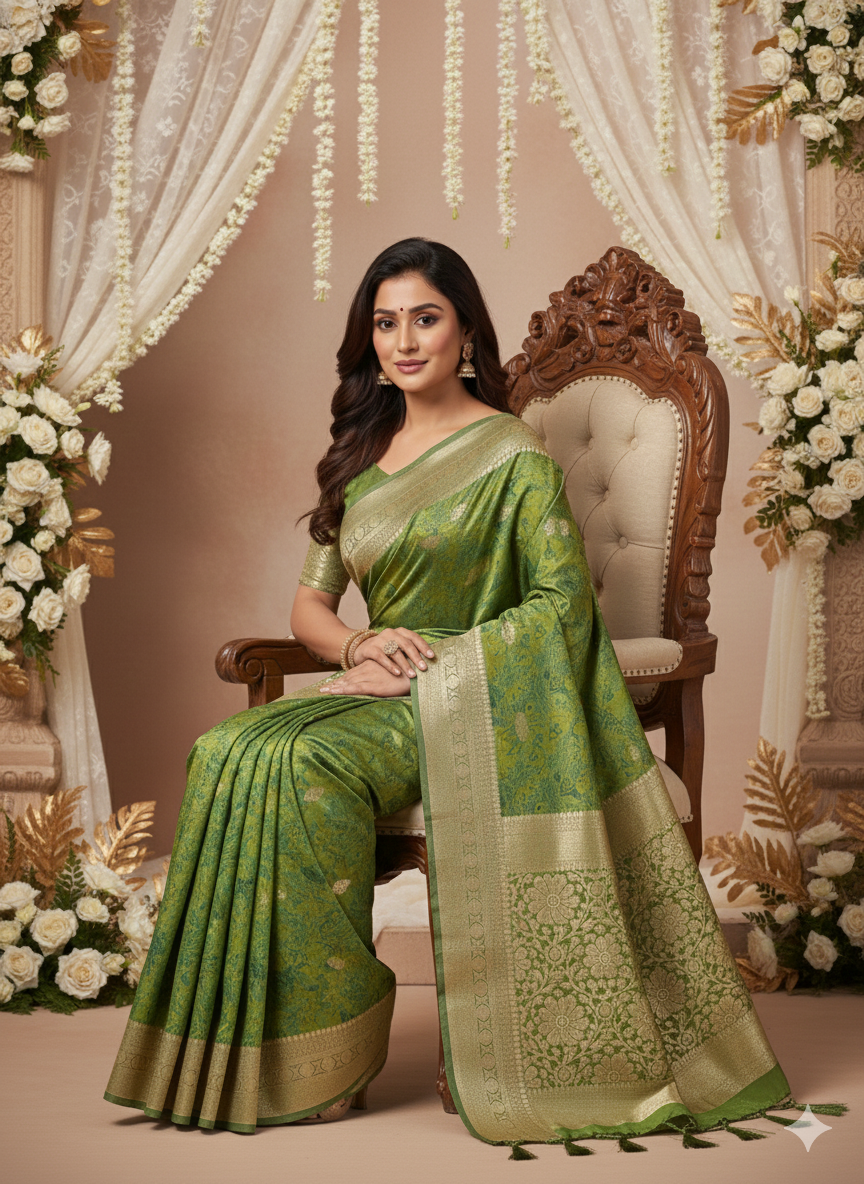 Premium Silk with Intricate Weaves