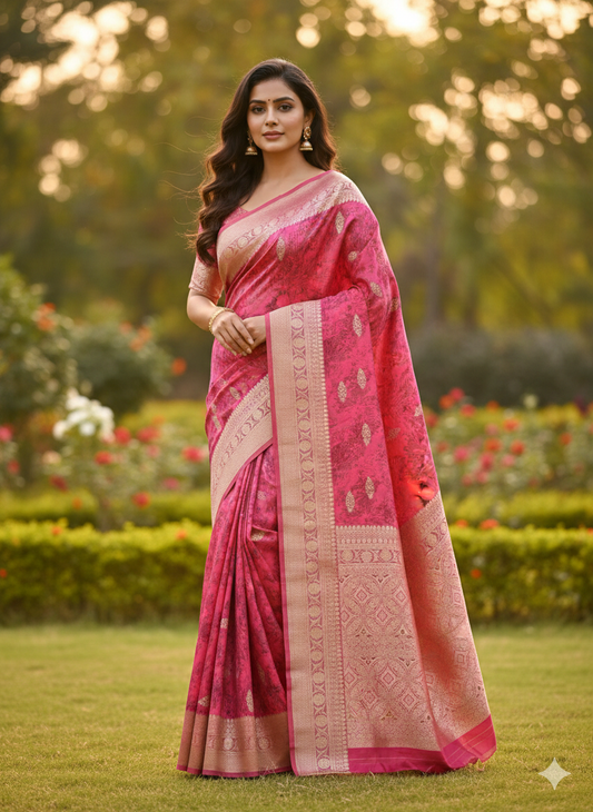Premium Silk with Intricate Weaves