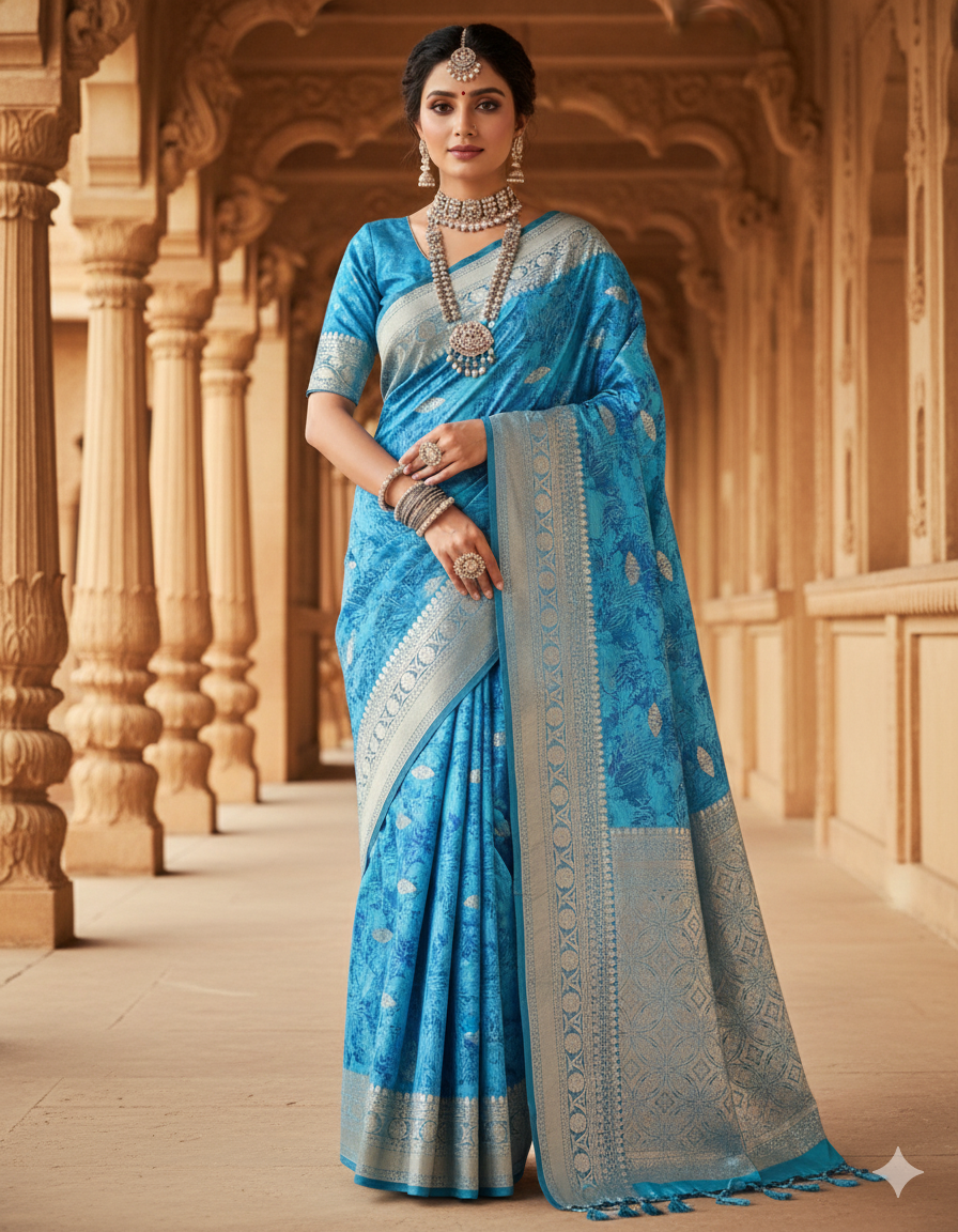 Premium Silk with Intricate Weaves