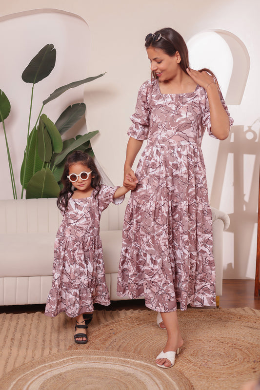Ocean Bloom | Mother & Daughter Outfits