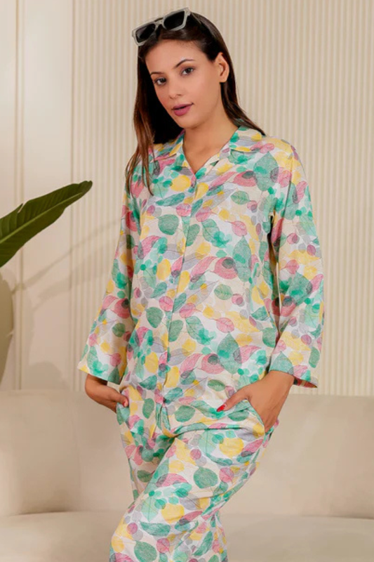 Leafy love | Women Co-ord Set