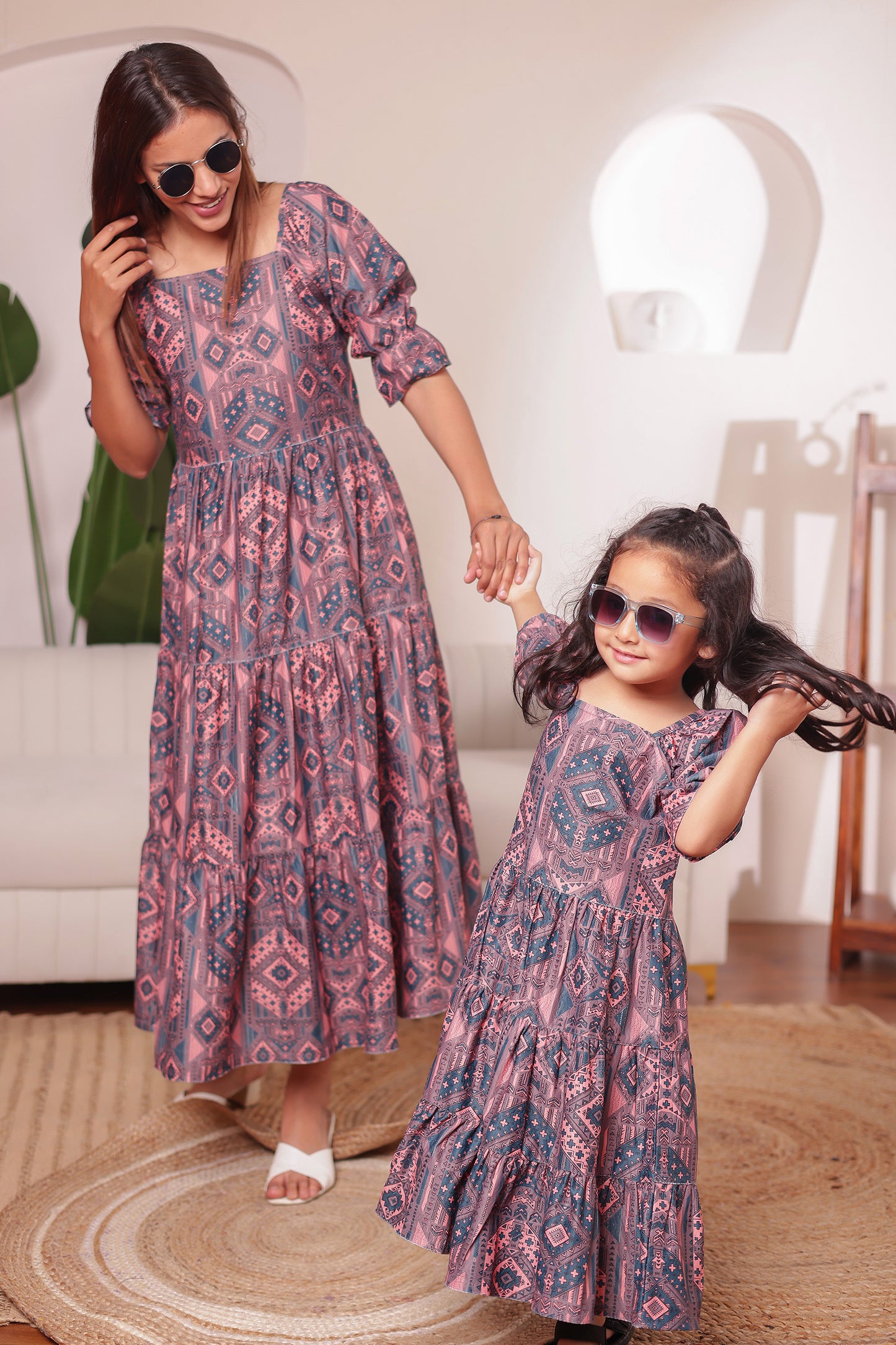 Family in Bloom | Mother & Daughter Outfits