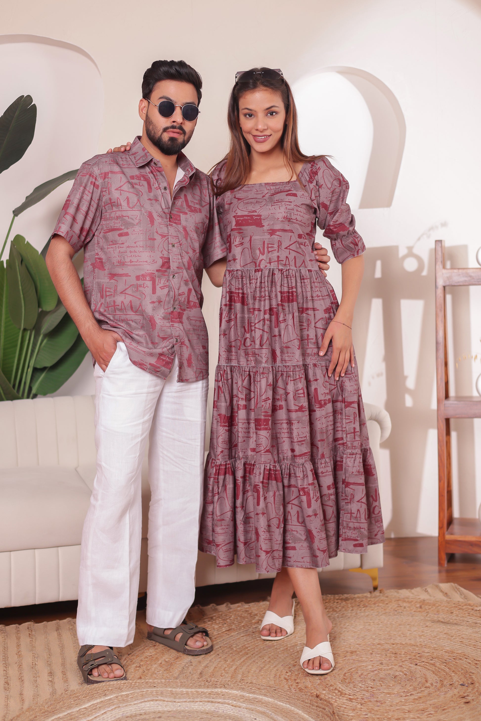 Couple Twinning Set L