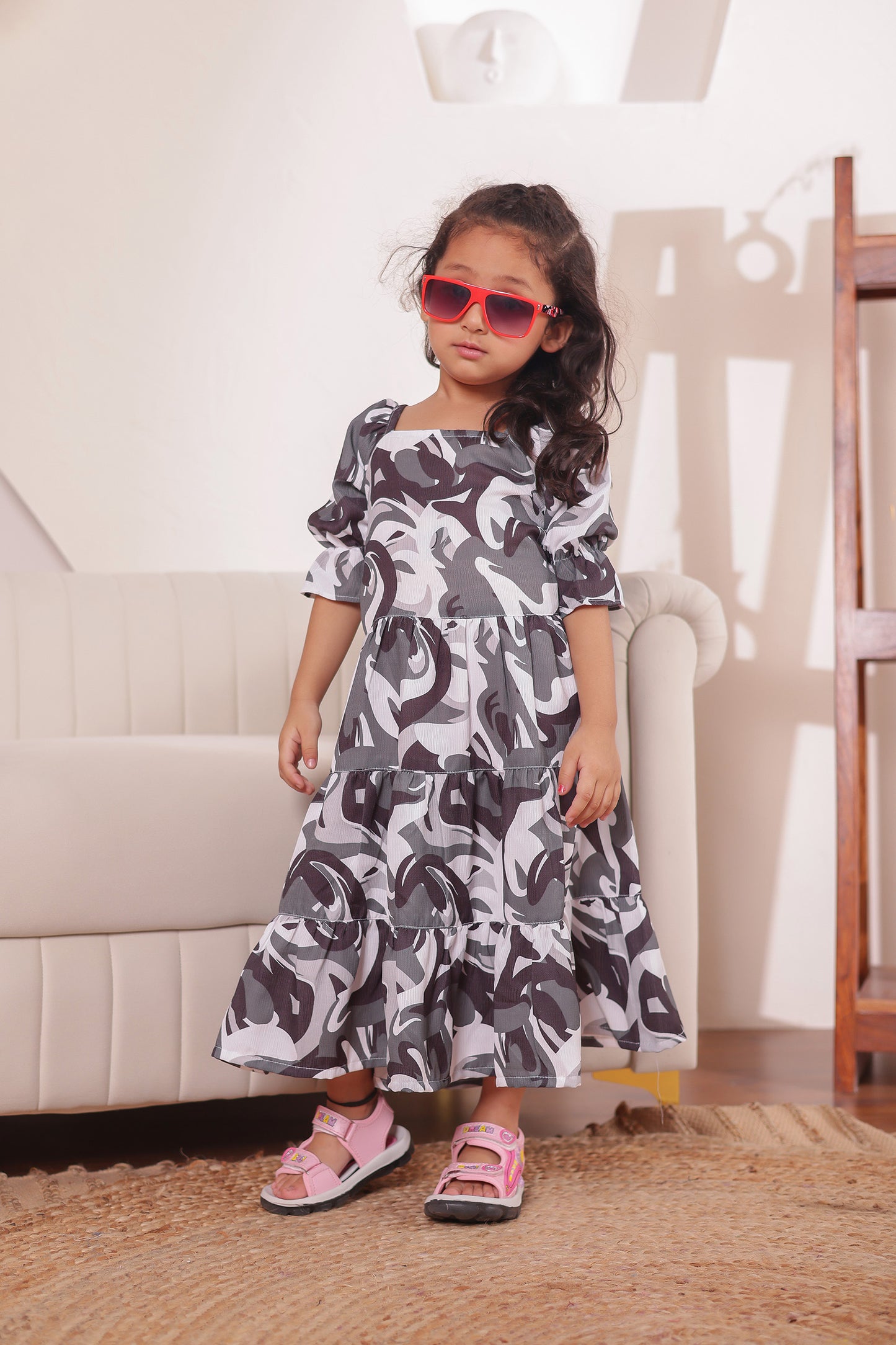 Match in Mitti Hues | Mother & Daughter Outfits