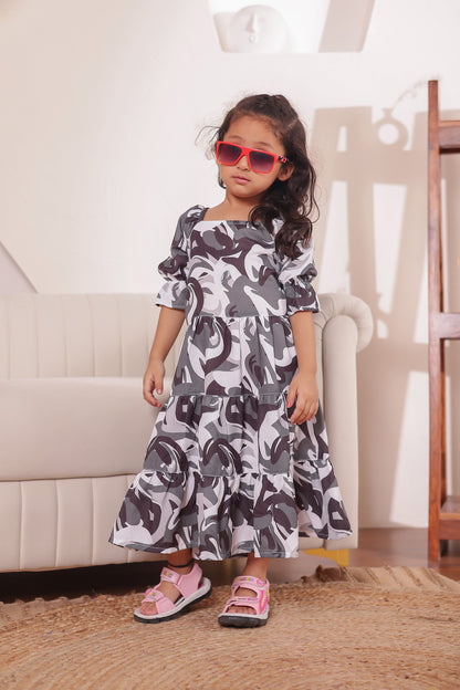 Match in Mitti Hues | Mother & Daughter Outfits