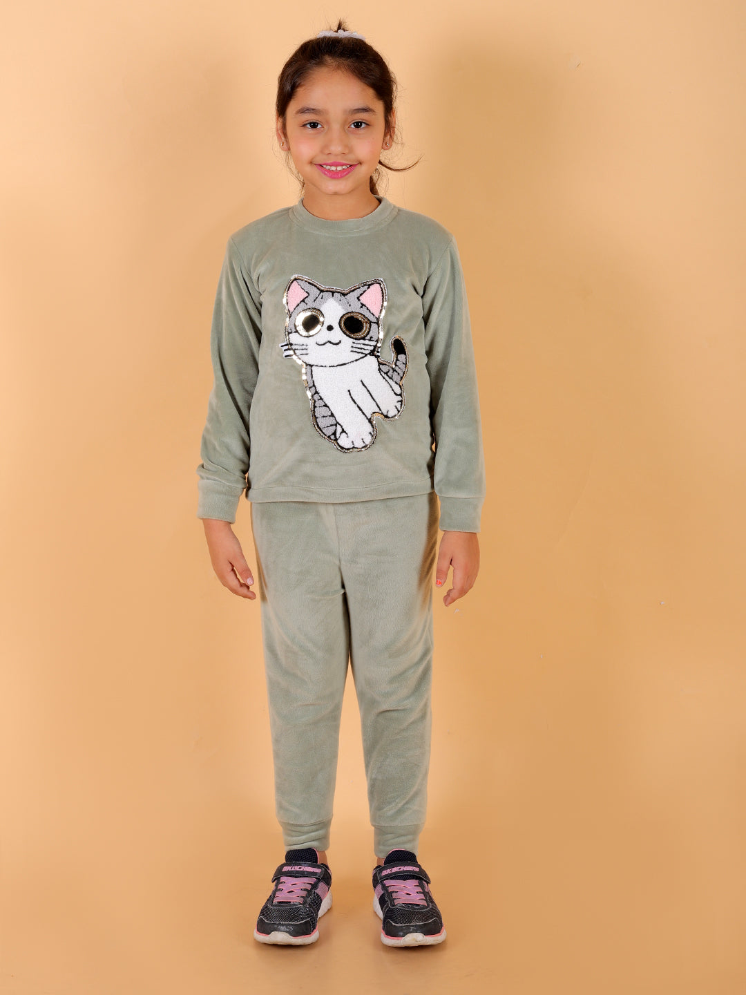 Stuffie Land stylish graphic Top and jogger set