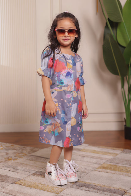 Blue Bond | Mother Daughter outfit