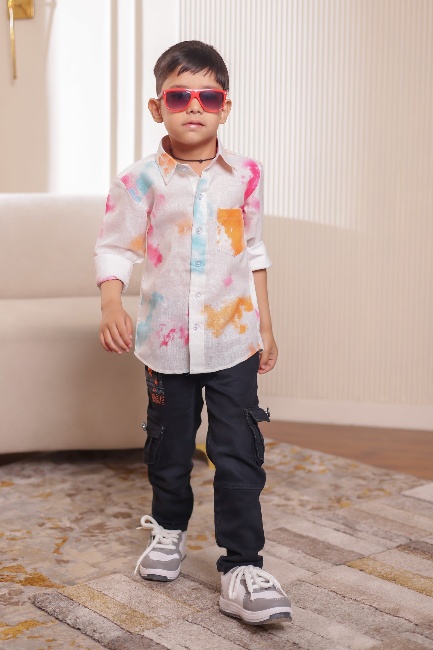 Cotton Candy | Father-Son Matching Shirt Combo