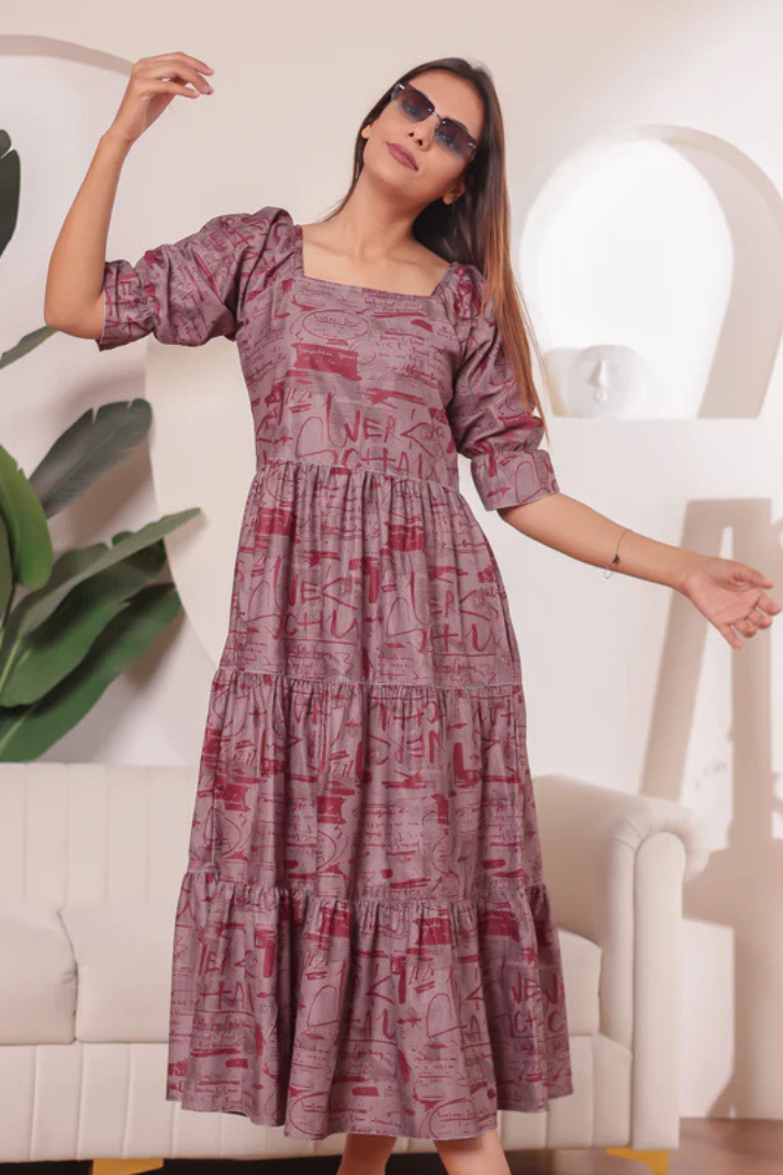 Vintage Rose | Women Dress