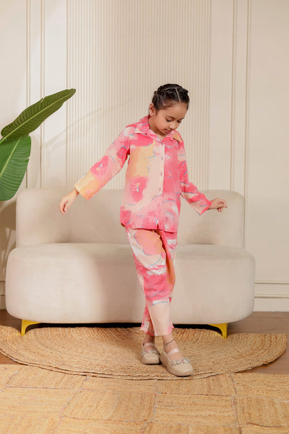 🌸Bubblegum Bliss  | kids girls co-ord set