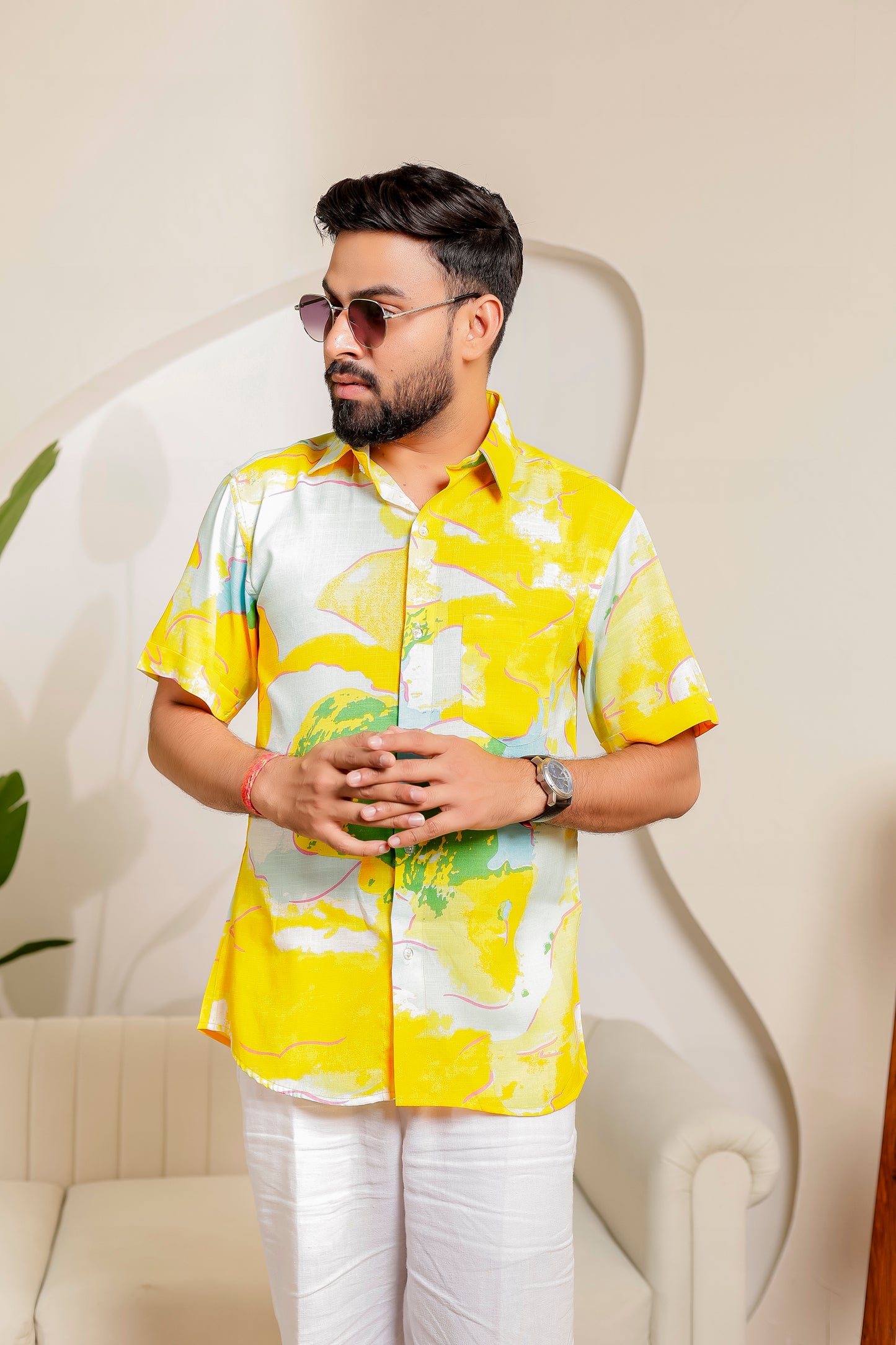 🍋Citrus Bloom| Couple  Matching Outfits 👨‍👩‍👧