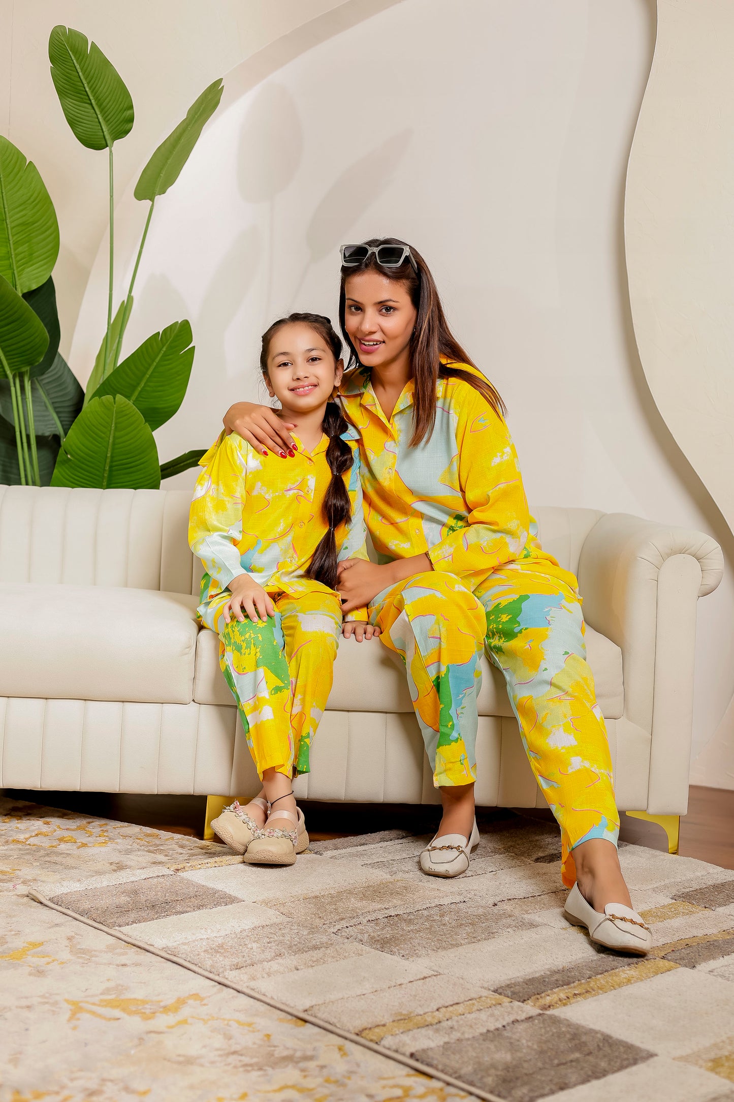 🍋Citrus Bloom  | Mother Daughter Outfit