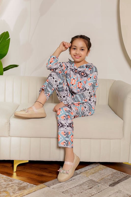 🧿 Boho Bond | kids girls co-ord set