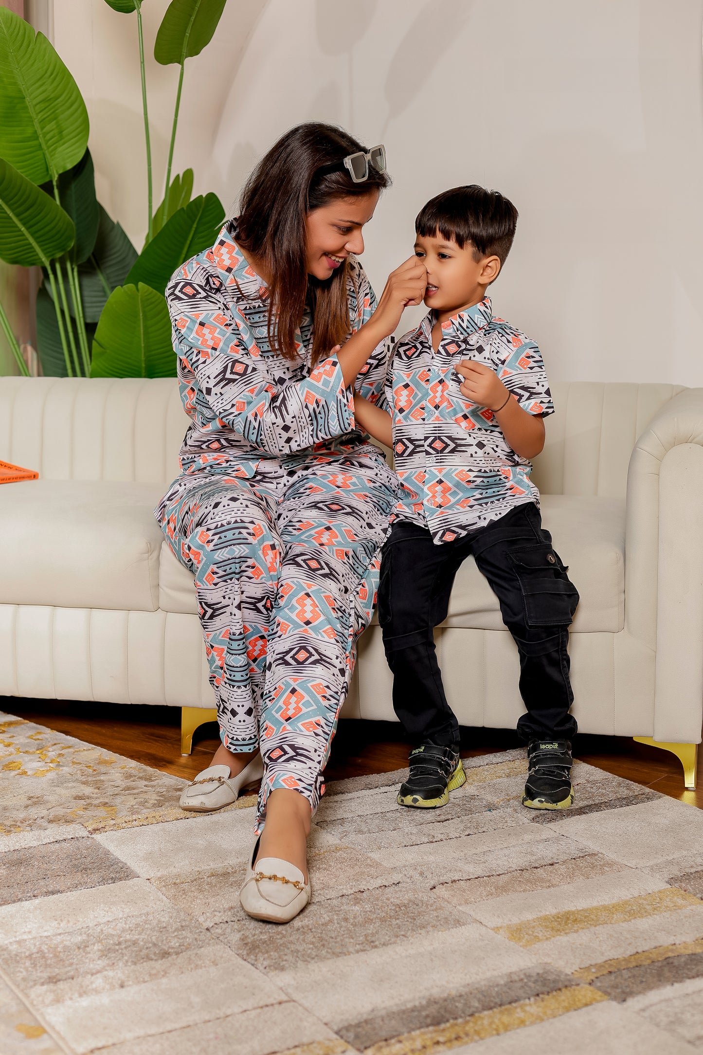 🧿 Boho Bond | Couple  Matching Outfits 👨‍👩‍👧