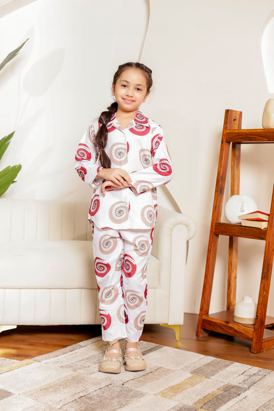 🚗Wheel Skin | kids girls co-ord set