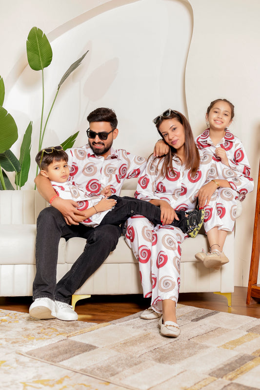 🍋Citrus Bloom| family  Matching Outfits 👨‍👩‍👧