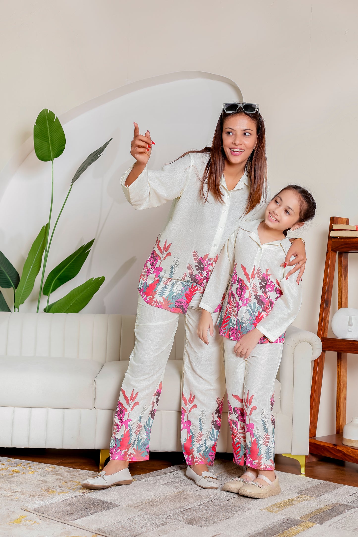 🌸Blush Botanica | Couple   Matching Outfits 👨‍👩‍👧‍👦