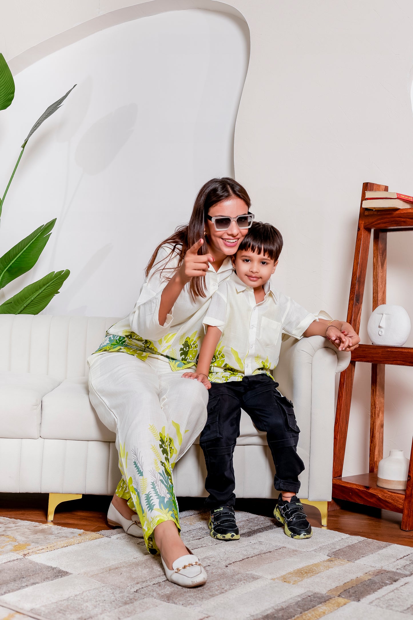🌿Verdant Vibe Family Look | Couple  Matching Outfits 👨‍👩‍👧‍👦