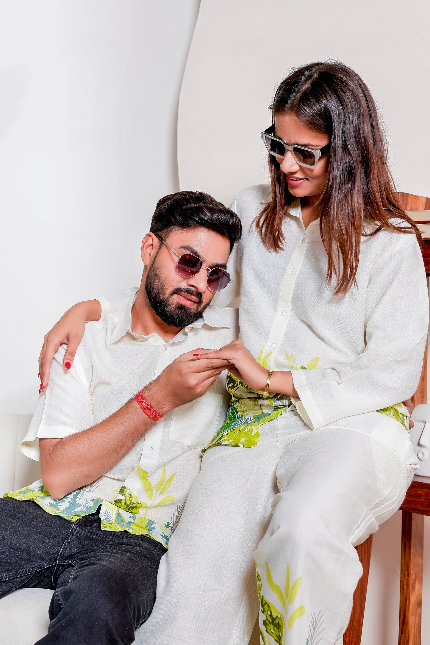 🌿Verdant Vibe Family Look | Couple  Matching Outfits 👨‍👩‍👧‍👦