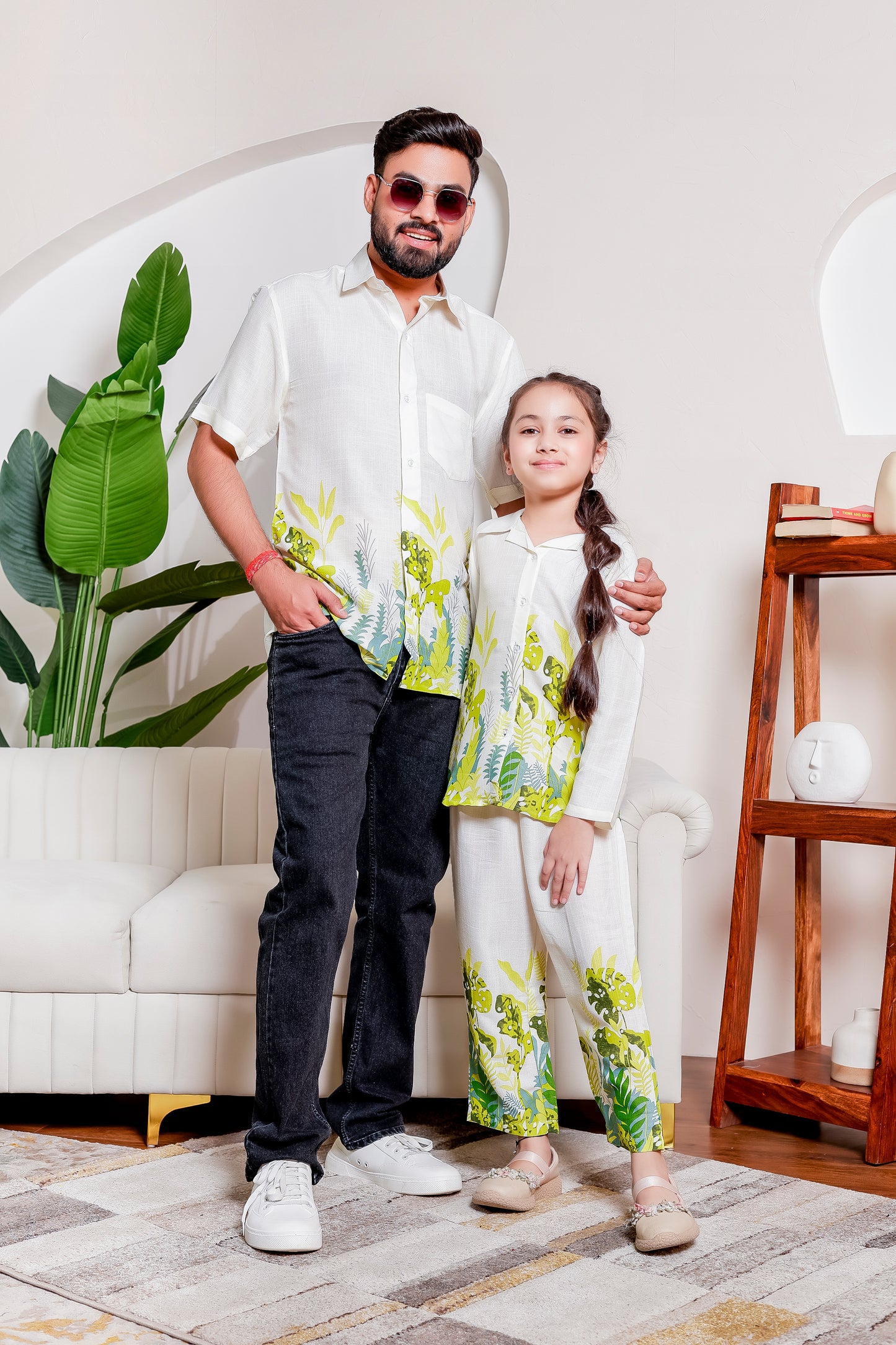 🌿Verdant Vibe Family Look | Couple  Matching Outfits 👨‍👩‍👧‍👦