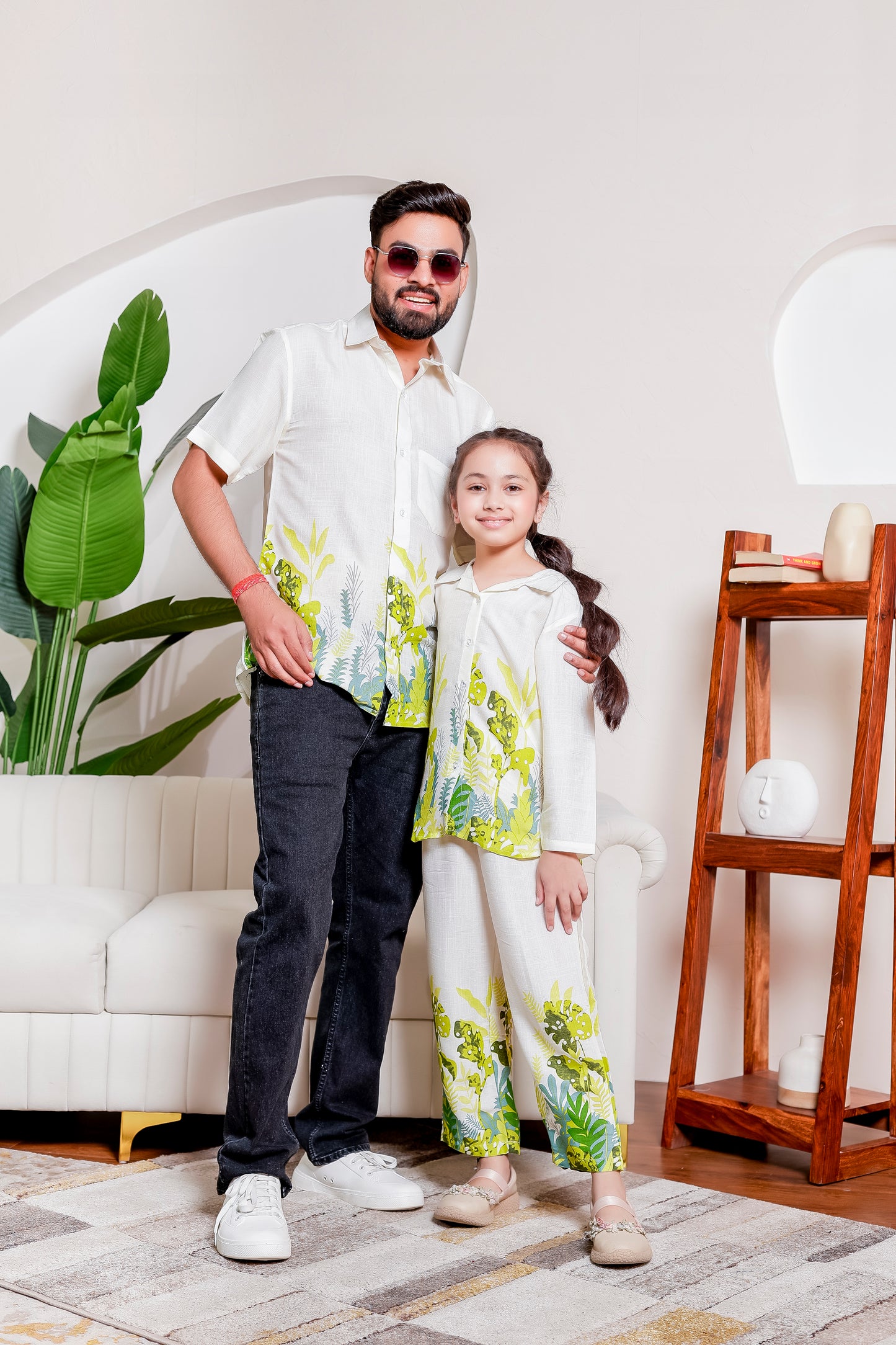 🌿Verdant Vibe Family Look | Couple  Matching Outfits 👨‍👩‍👧‍👦