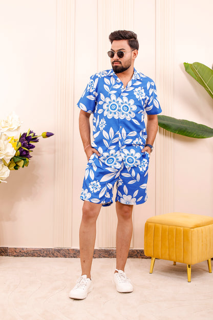 Royal Blue Floral |  Family Matching Outfit 👗