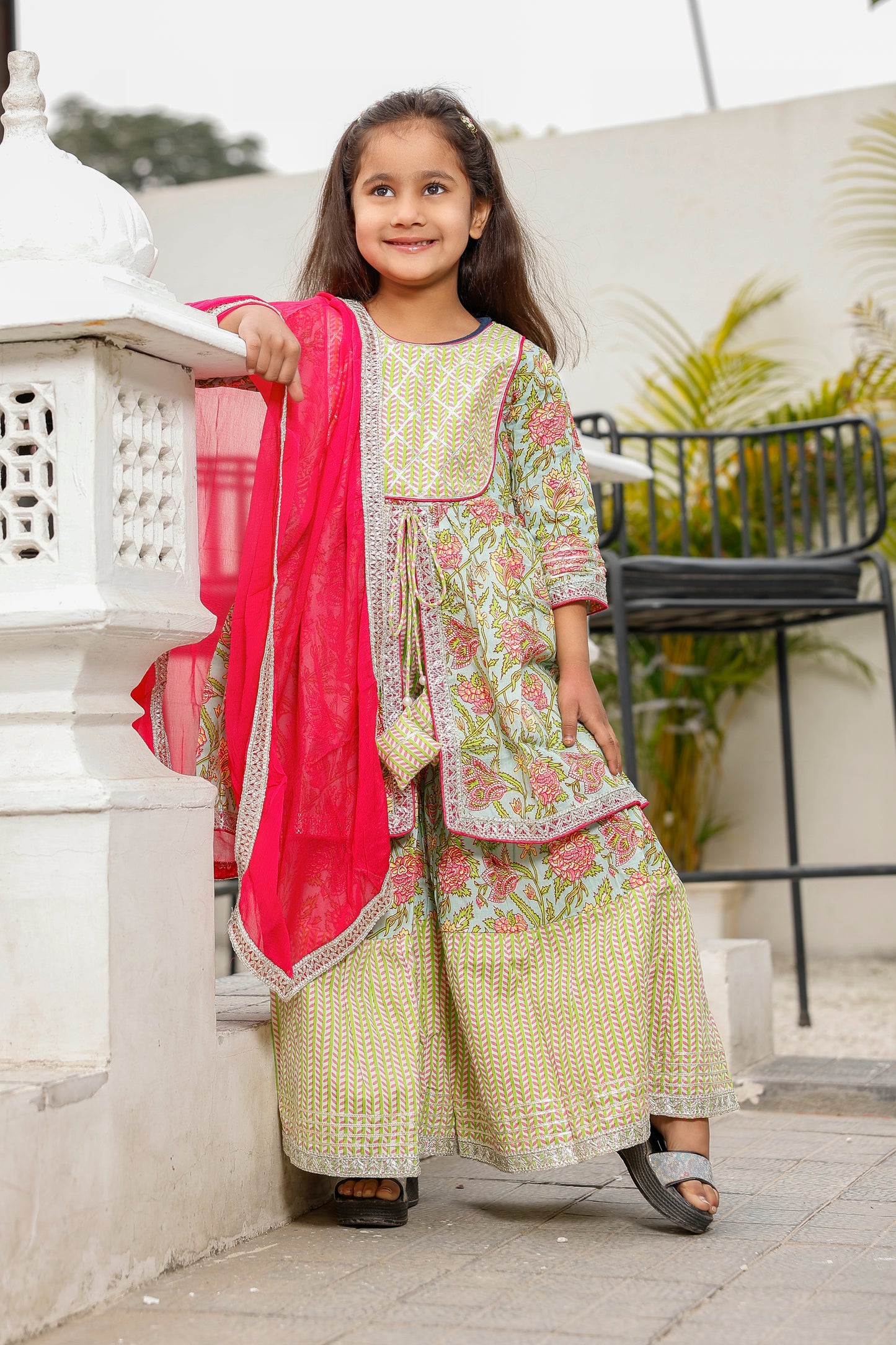 Kurta Sharara Set for Girls