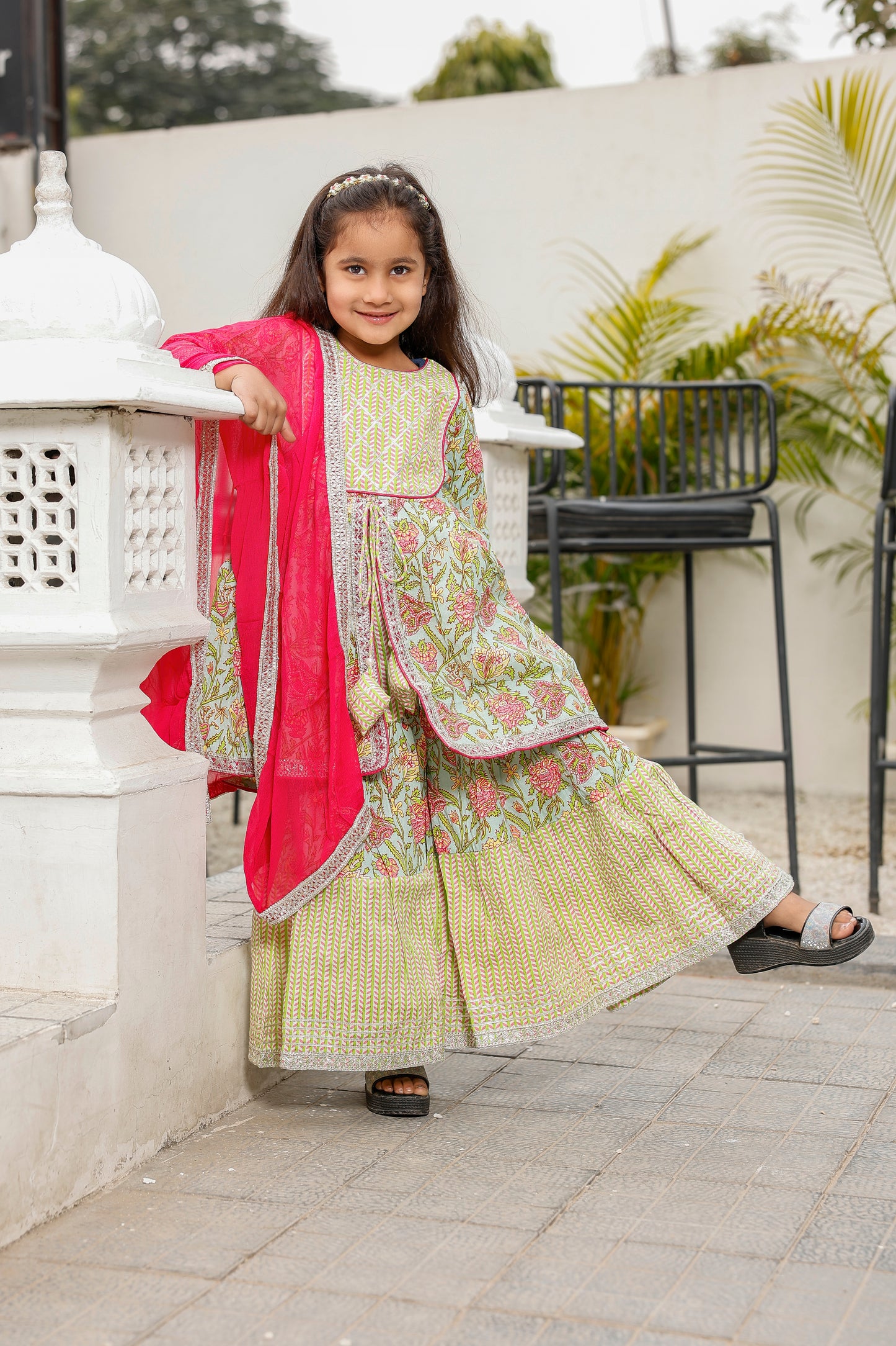 Kurta Sharara Set for Girls