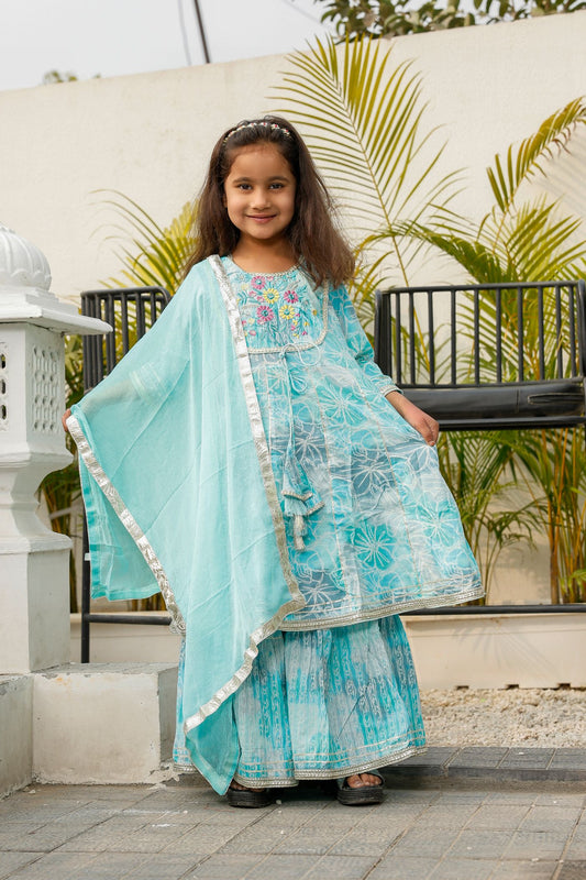 Kurta Sharara Set for Girls