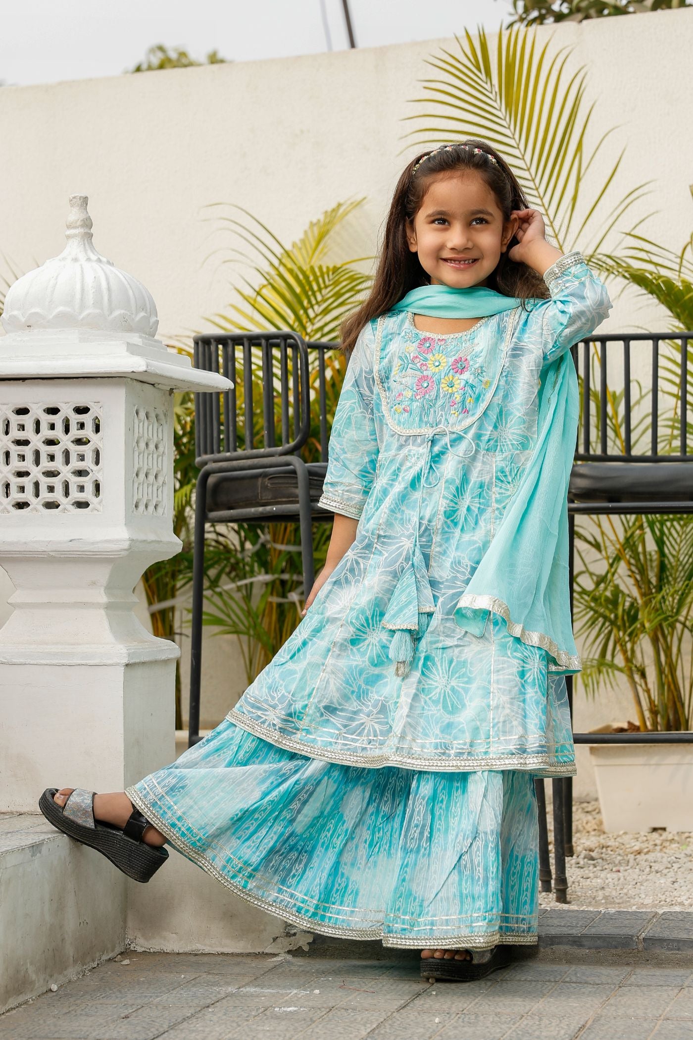 Kurta Sharara Set for Girls