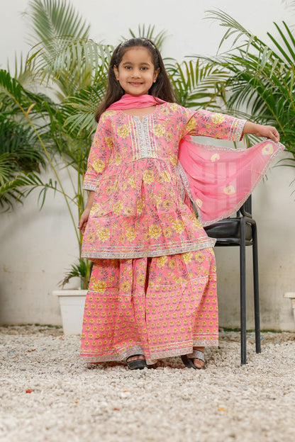 Kurta Sharara Set for Girls