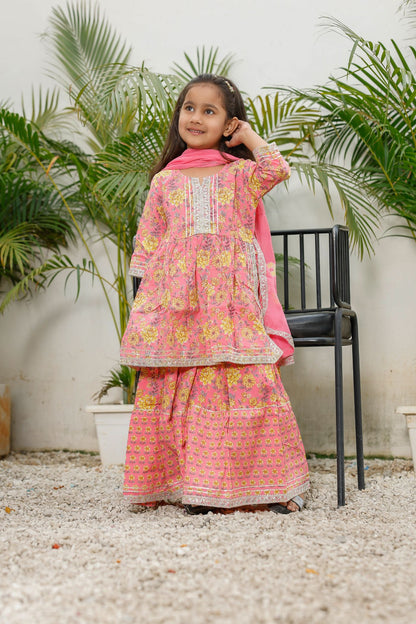 Kurta Sharara Set for Girls