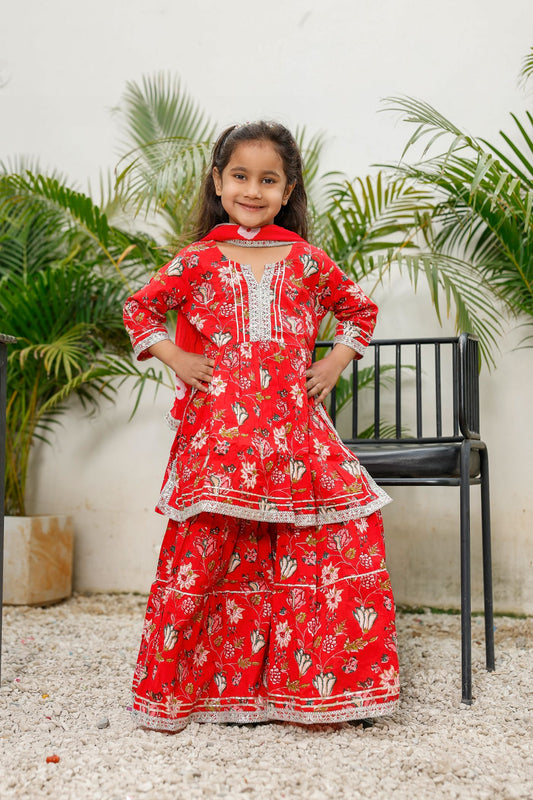 Kurta Sharara Set for Girls